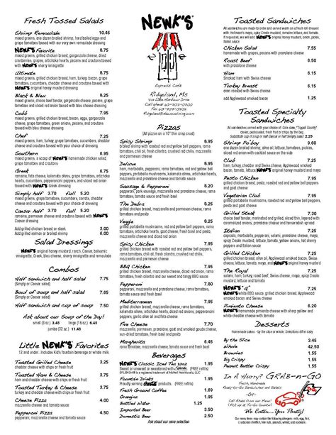 newks cafe|newk's cafe menu.